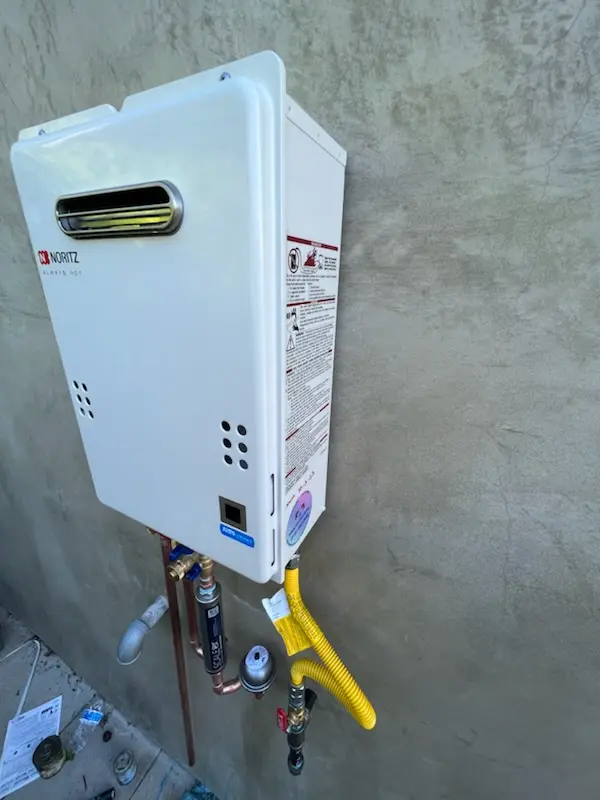 Tankless water heater installation for Wytheville homes